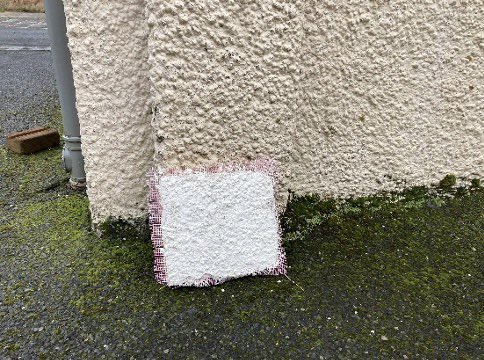 LevComHub's tweet photo. Following on from our latest update... 
Site Start Up Meeting with @BARDailteir , Neil Mackay &amp; Co Ltd and Leverhulme Community Hub. 
Sample Panel A and Sample Panel B 
@InspiringSland @ZeroWasteScot @IslandsGRP https://t.co/85LXpwnUyW