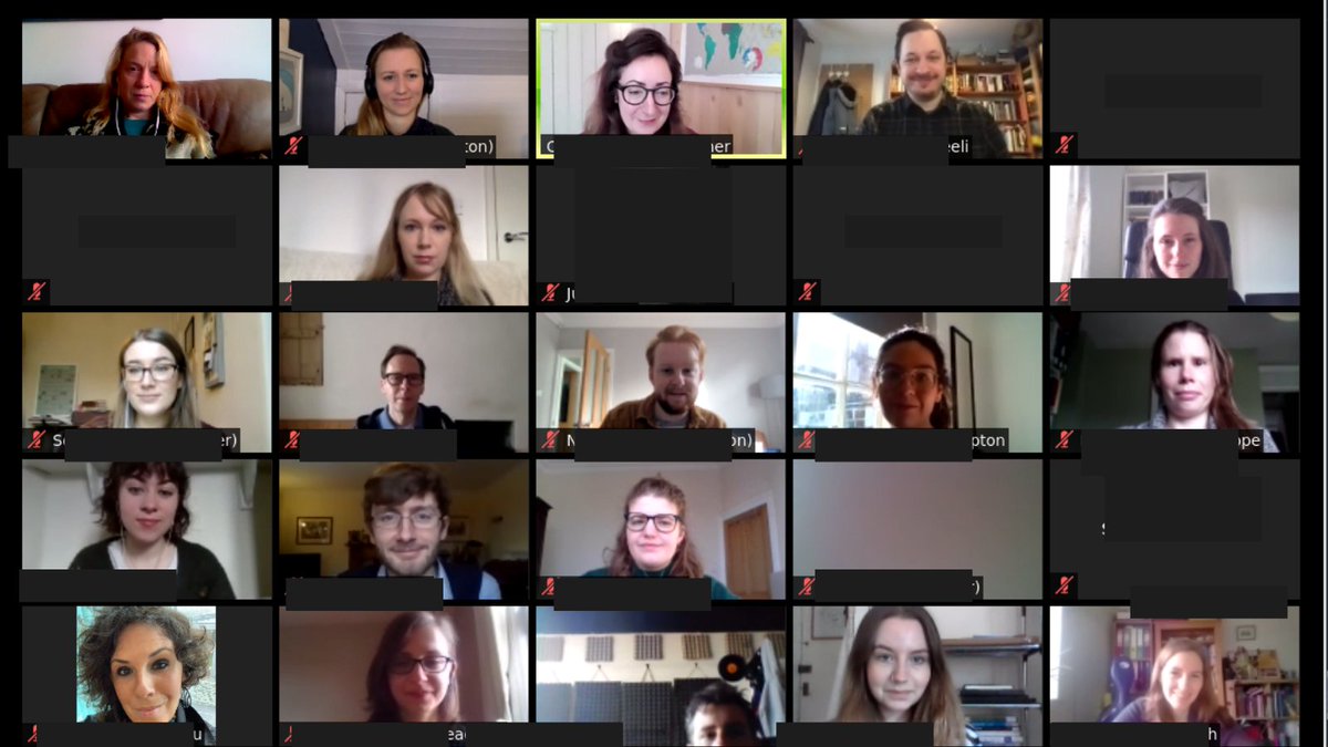 SWWDTP's tweet photo. We're enjoying a fabulous session today with @Bird_Gorton as we delve into working in the creative industries and cultural sector.

#SWWDTP #PhDLife https://t.co/DcG6MsR4p0