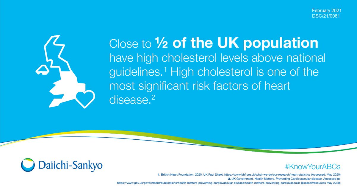 Daiichi Sankyo Uk On Twitter High Cholesterol Is One Of The Most Significant Risk Factors Of Heart Disease Ldls Or Bad Cholesterol Can Block Blood Vessels Which Make Heart Attacks Or Stroke