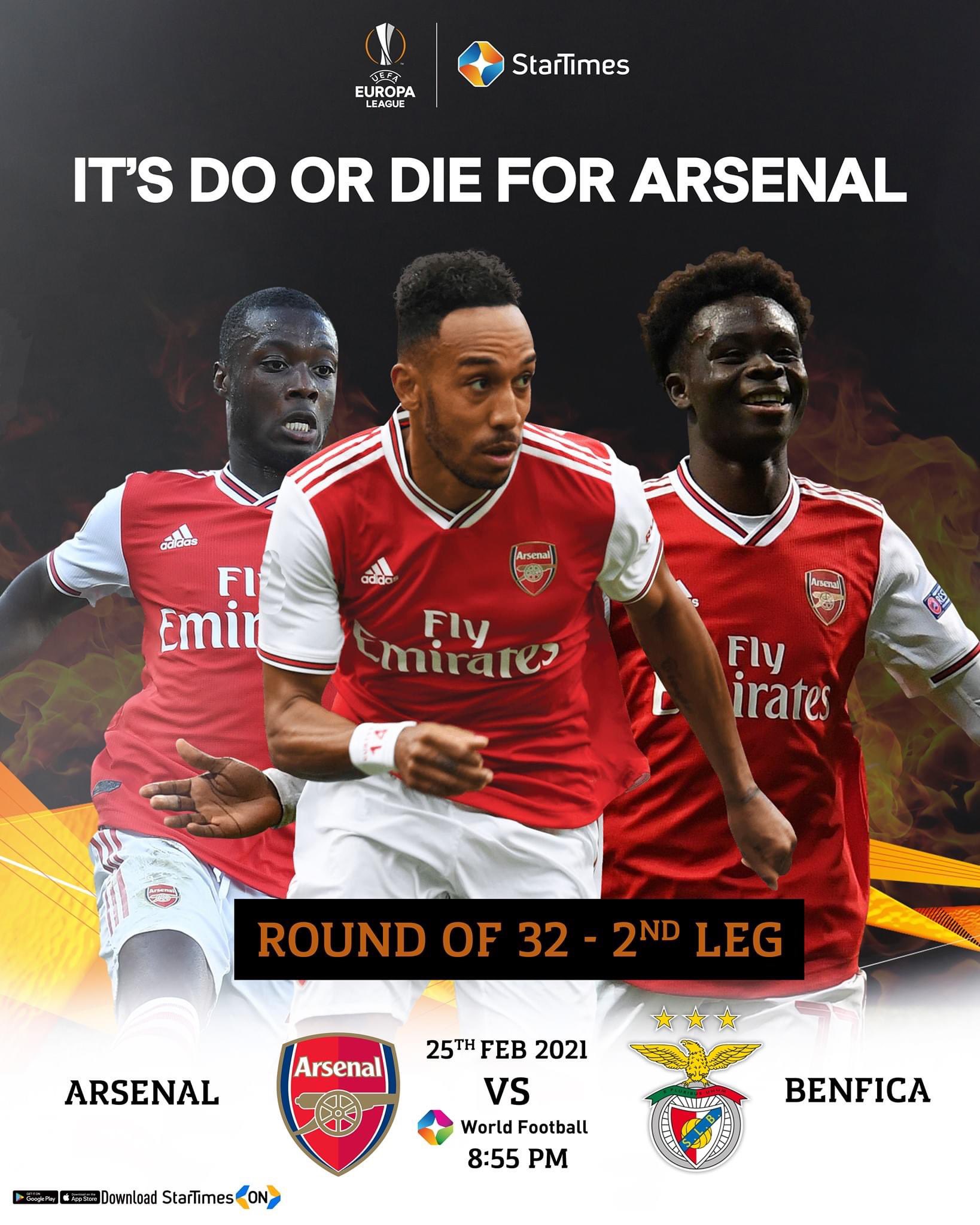 Where to watch arsenal europa league hot sale