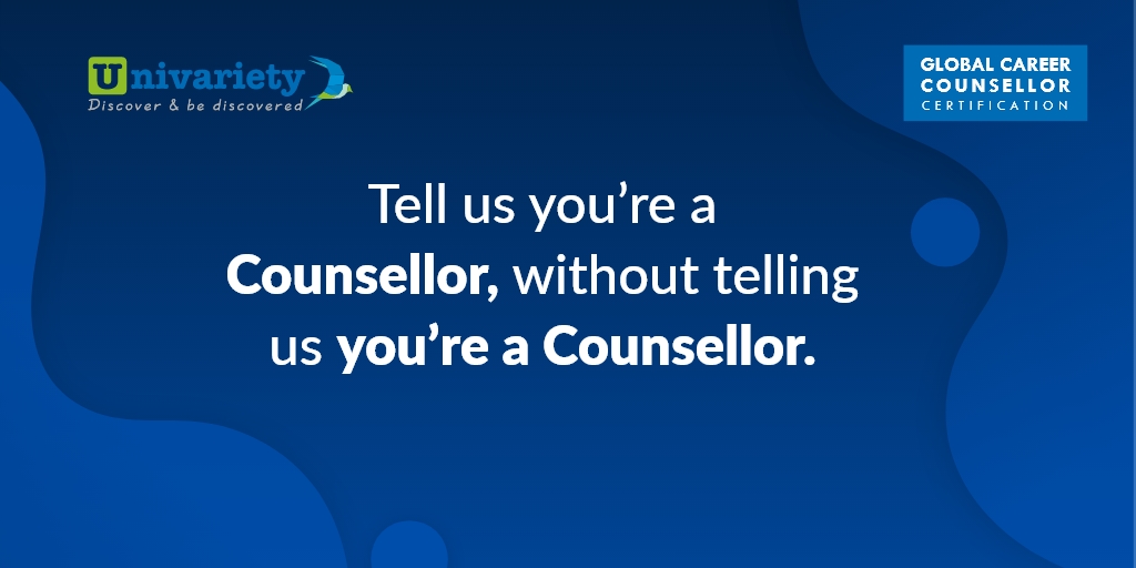 Tell us in the most whacky ways! 
#counsellorlife #counsellors #careercounsellors #CareerGoals