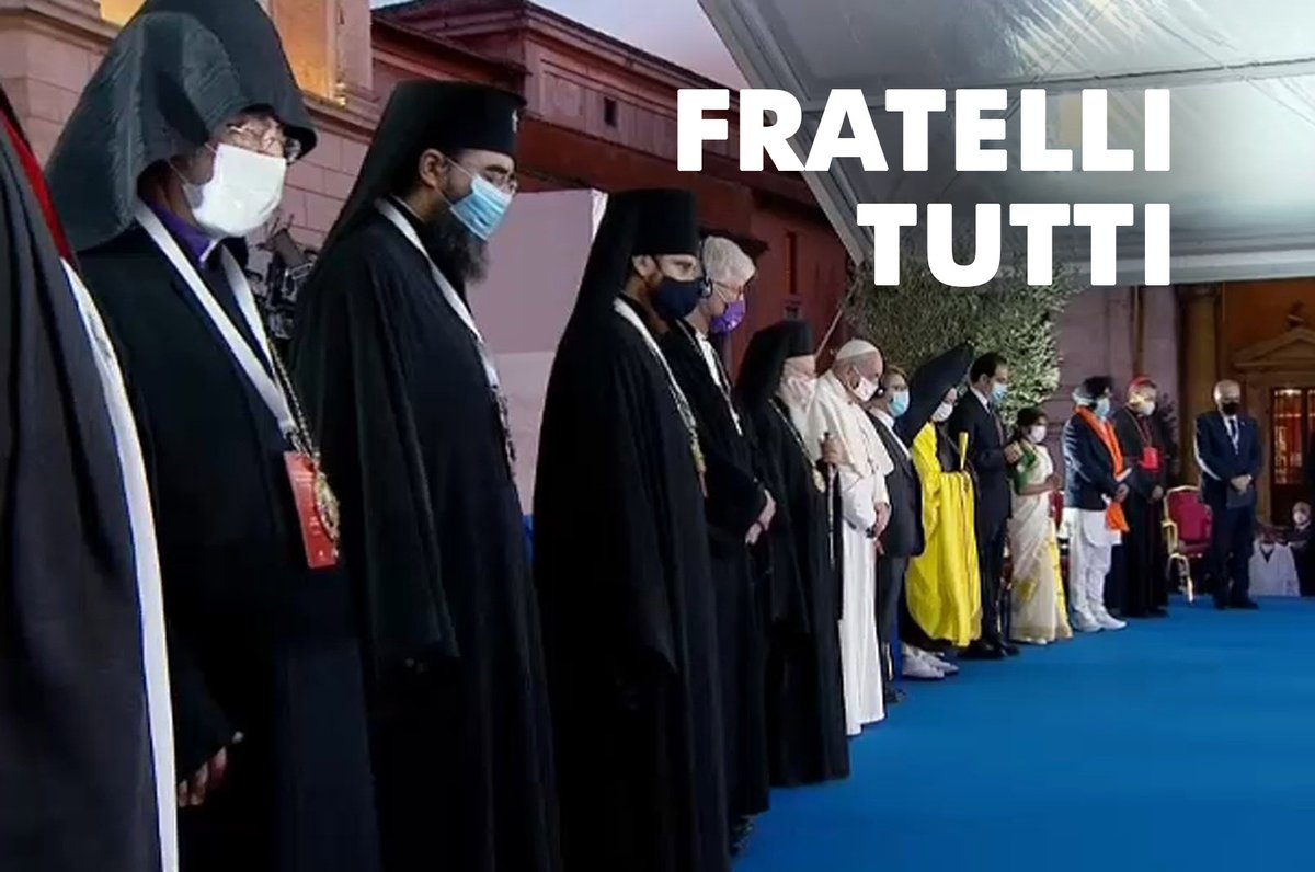 chiesatv2000's tweet photo. Torna l’appuntamento del Diario con l’enciclica Fratelli tutti. Su @TV2000it alle 17:30, ospiti: mons. Giuliano Savina, direttore Ufficio nazionale ecumenismo e dialogo interreligioso e l’imam Yahya Pallavicini, presidente #Coreis
#25Febbraio https://t.co/zvMjwmiEMo