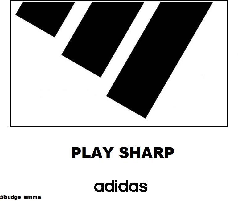 budge_emma's tweet photo. One Minute Brief of the Day:
Advertise #PIANOS  

#playsharp 

@adidasfootball @adidas @adidasUS 
@OneMinuteBriefs https://t.co/XzGEbWnkdi