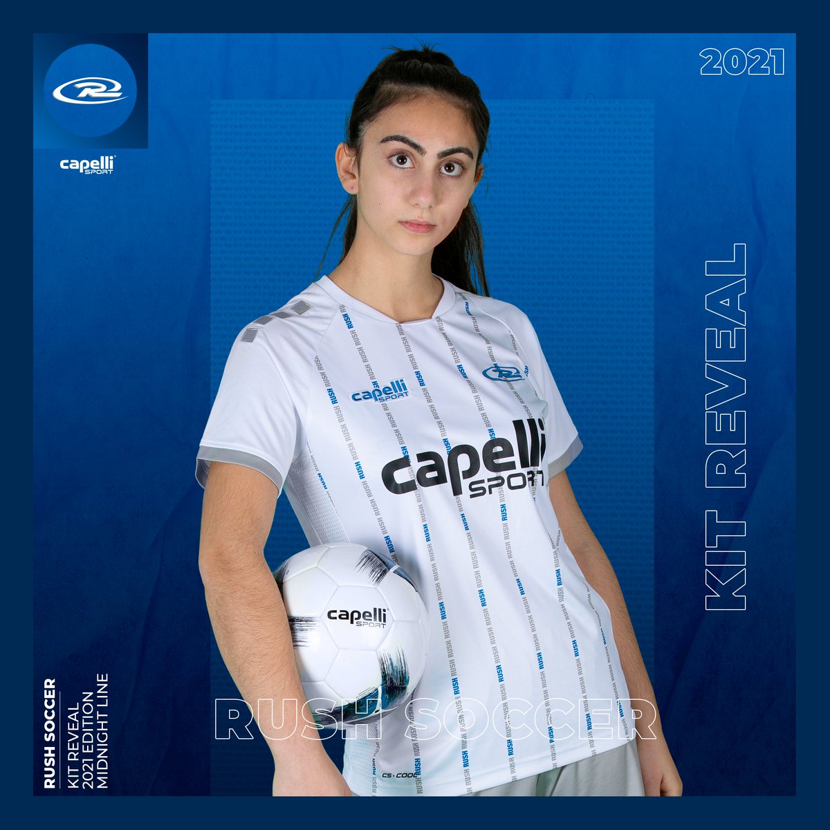 RushSoccer's tweet photo. 🚨Don't look AWAY 🚨
 Introducing our MIDNIGHT LINE ➡️ AWAY KIT!

#MidnightLine 

📸@capellisport @rushsoccer

2️⃣0️⃣2️⃣1️⃣ #RUID
#RushRising  #RushKits2022 #MidnightxRush https://t.co/ZUpr3QE0V3