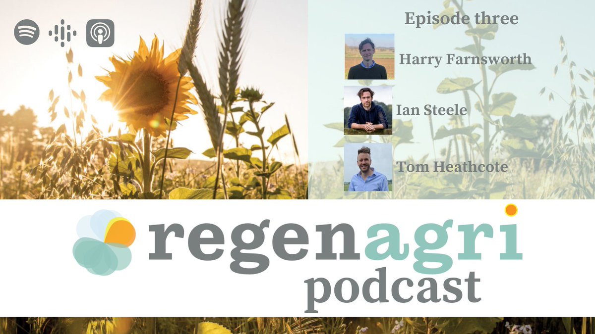 Ever wondered how to approach #farming regeneratively? In our latest podcast hosted by <a href="/hcfarns/">Harry Farnsworth</a>, Tom Heathcote <a href="/knightfrank/">Knight Frank</a> and Ian Steele <a href="/TreflachFarm/">Treflach Farm</a> offer advice to those looking to transition to more #regenerative practices 🌾 Listen here bit.ly/3qEEbY9 #regenagri