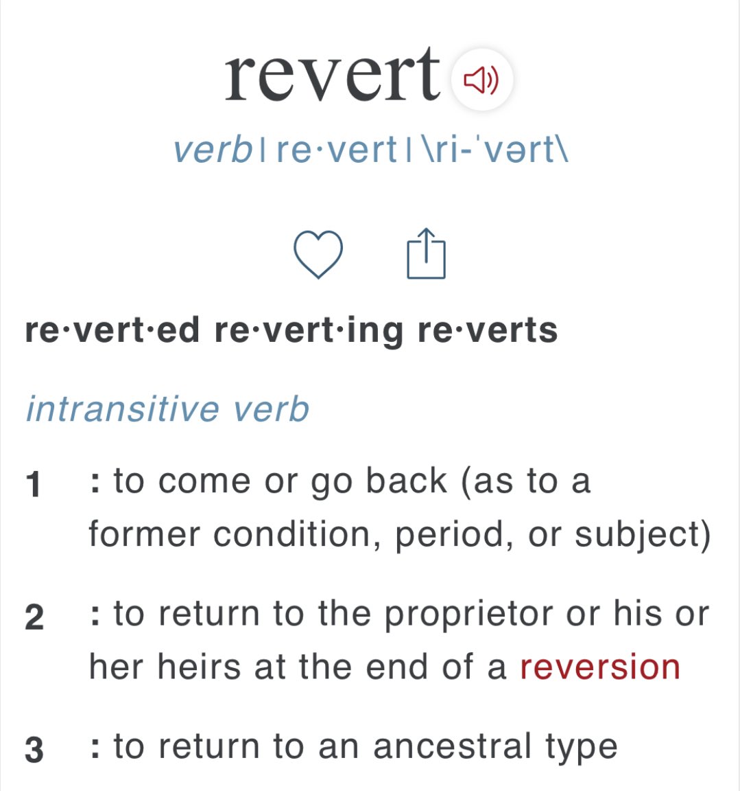 aquick_word's tweet photo. Do you write “revert to me” in emails? You’re inviting us to BE you, again. Although I’m sure you’re a top-notch human, I was never you in the first place. 🤔 #grammarsnafus #thinkbeforeyoutype #writewell #aquickword @MerriamWebster https://t.co/armBGehZQY