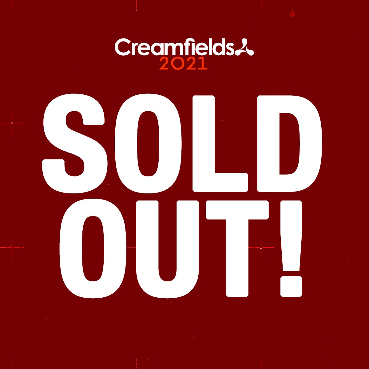 Creamfields is now completely SOLD OUT in record-breaking time! Who’s ready for THE Party of the Summer? #creamfields2021 #Creamfields #Summer #SummerFestival #UKFestival #HouseMusic #ElectronicMusic #DanceMusic #Dance #Techno #TechHouse #ElectronicFestival #Creamfields2021