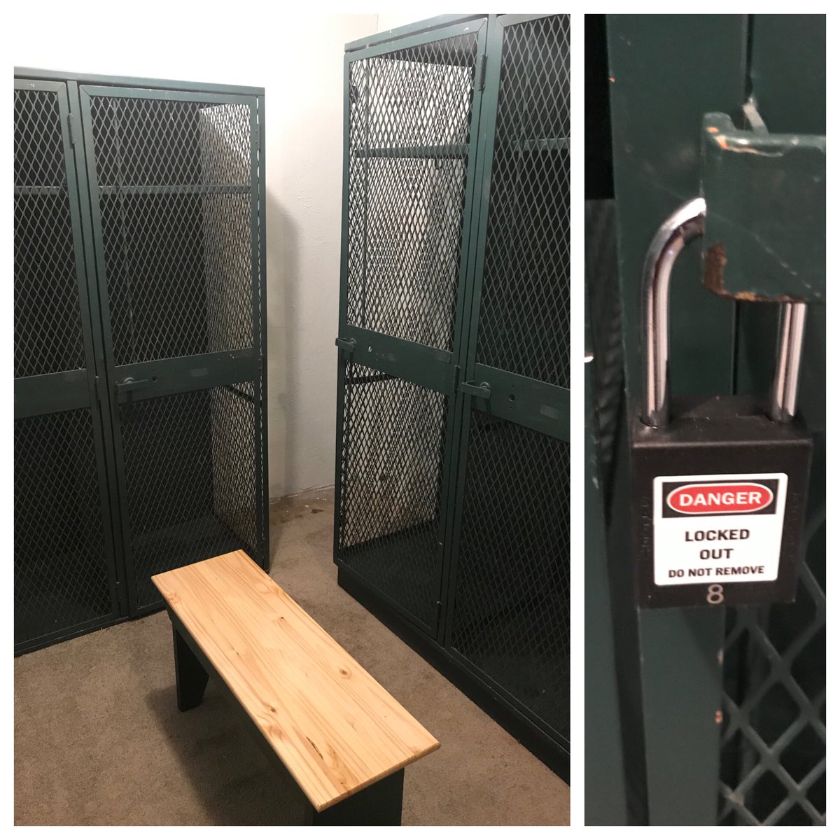 Question - What does Meadowbrook and some Golf Digest Top 100 courses have in common? Metal Lockers. New Locker Room for the 2021 season. Annual Fee for MB members. #simple #8total #playgolfanderson