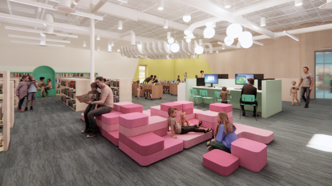 cincylibrary's tweet image. CHPL is excited to unveil the final design renderings for our #NextGenLibrary project at Deer Park, with work set to complete by late summer 2021! Get frequent project updates and new photos: cinlib.org/next-gen-deer-…