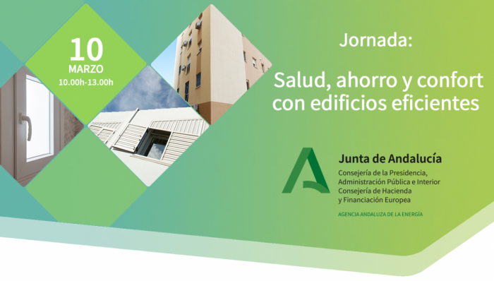 La #rehabilitaciónenergética de las viviendas🏘️ofrece 3⃣ beneficios: 
➕Confort y calidad de vida.
➖Factura energética.
➕ Salud por las menores emisiones.
Si te interesa el tema, inscríbete en esta jornada online que organizamos el 10 de marzo.
🔗 lajunta.es/2w7ly