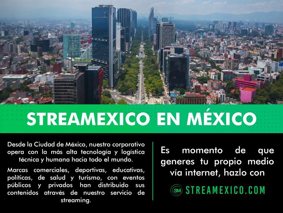 frankstrada's tweet photo. Somos la empresa líder en servicios de transmisión en vivo en México. Estamos para servirte, charlemos sobre tu proyecto.

#Streaming #ConectandoAudiencias #EnVivo #TransmisiónEnVivo #Streamexico #eventos #conferencias #bodas #talleres #congresos #CdMx #Monterrey #Guadalajar… https://t.co/pDeL7NBdgy