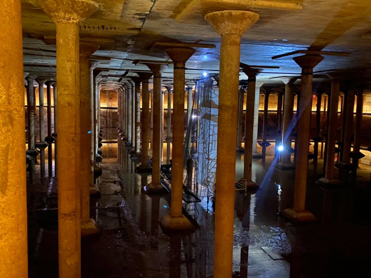 buffalobayou's tweet photo. Anri Sala's "Time No Longer" in the #BBPCistern (#SalaintheCistern) is in-progress and ❕tickets are now on sale❕The installation opens to the public on March 12. 
View tour times and purchase tickets here: https://t.co/wuXrp0Y57T https://t.co/l9RvC1IXRo