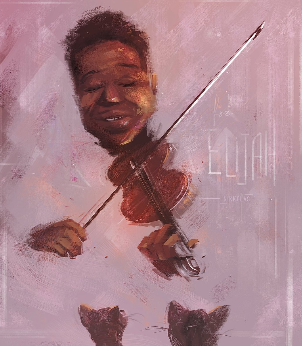 BerniceKing's tweet photo. #ElijahMcClain should be living among us today, celebrating his 25th birthday. 

We shouldn’t have to keep hashtagging human beings. 

Artist: @4NIKKOLAS https://t.co/3oM5MWbxZC