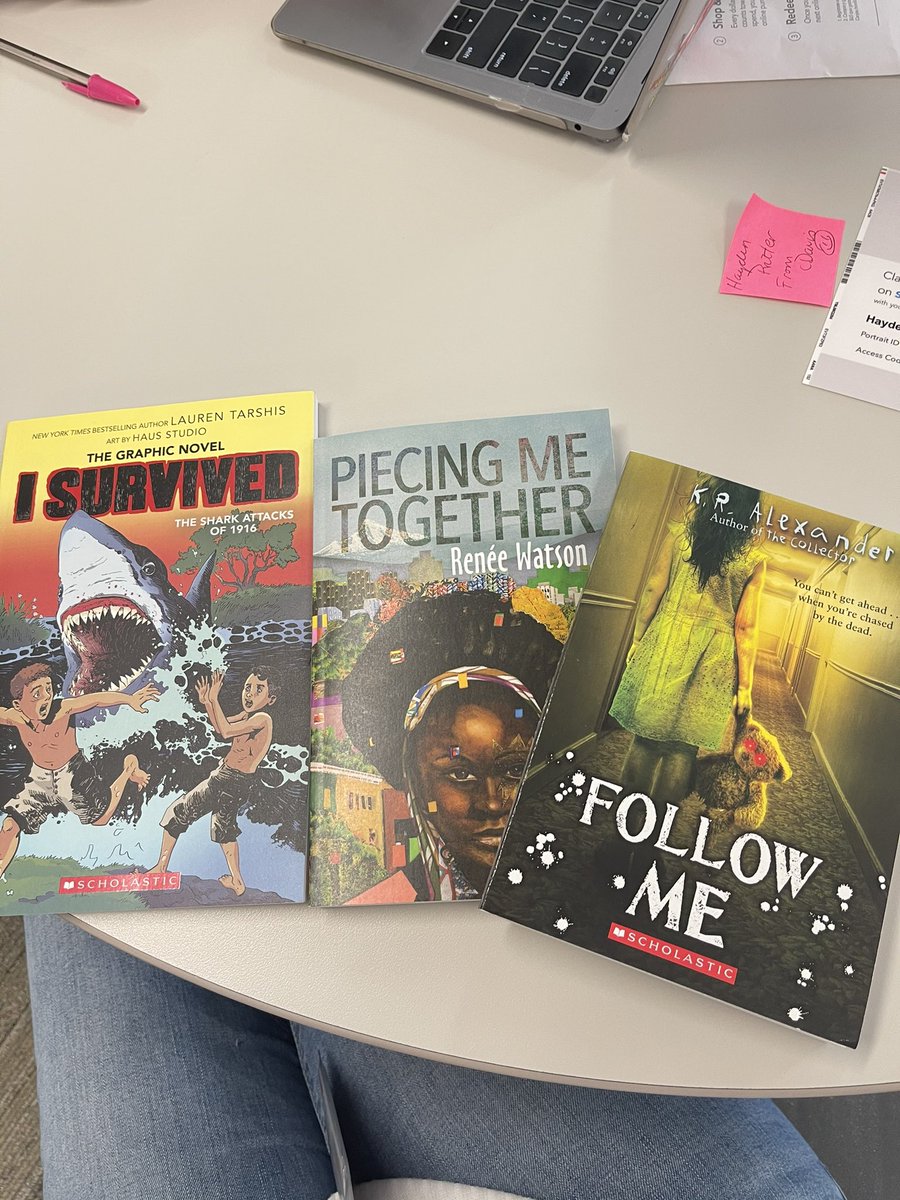 MrsRitterCRE's tweet photo. Happy mail day from @CreLibrarian can’t wait to get these books in the hands of some readers! 📚 https://t.co/bg81H0fJe6