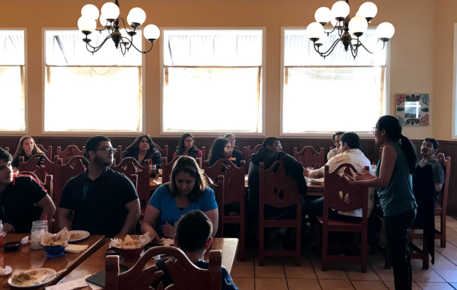 DoloresHuertaFD's tweet photo. #DHFThrowbackThursday to the '19 Volunteer Appreciation Dinner where Executive Director Camila Chavez and President & Founder @DoloresHuerta expressed their gratitude for each volunteer. Thank you to our loyal supporters for allowing us to continue this grassroots organizing work https://t.co/3BHy1HOGmg