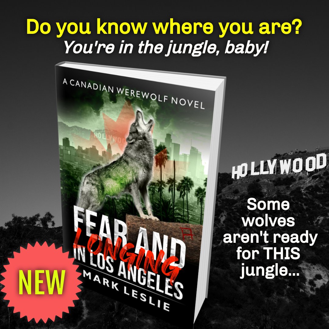 MarkLeslie's tweet image. Welcome to the Jungle!

There are a lot scarier things than just "fun &amp;amp; games" this time around . . .

books2read.com/b/fearandlongi…

#Werewolf #superhero #canadianwerewolf
