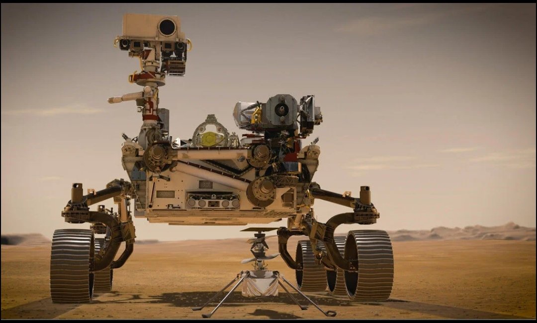 didiperezlo's tweet photo. La primera imagen panorámica real a alta resolución que deja la misión en Marte, @juanitaacevedo en breve tendremos la comunicación 5.0 marciana 👽👽👽👾 https://t.co/JMt9i4dH0y