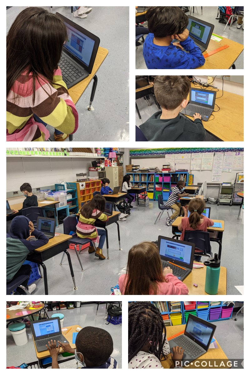 TeacherJen11's tweet photo. Working hard for our DreamBox Challenge! @StuchberyES @PISDMathematics @aubree_stent #PISDMathChat @DreamBox_Learn https://t.co/W9BjY1xu2S