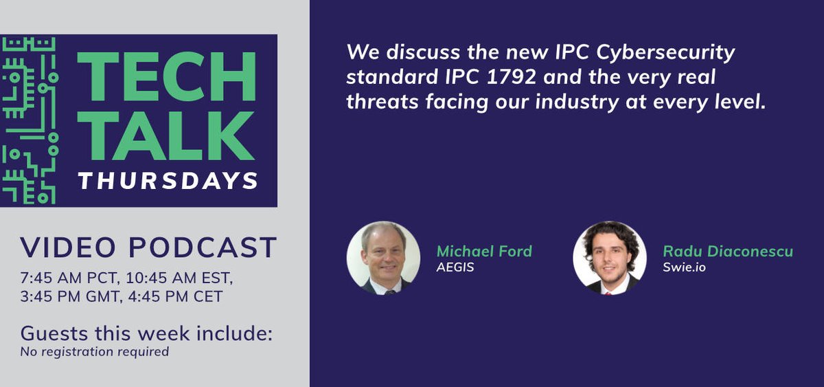 globalsmt's tweet photo. Tech Talk Thursday: Watch the latest episode now featuring Michael Ford from Aegis Corporation and Radu Diaconescu from https://t.co/hcjlEzaudl.

https://t.co/Cuf3Krse5P https://t.co/8b6jNYStId