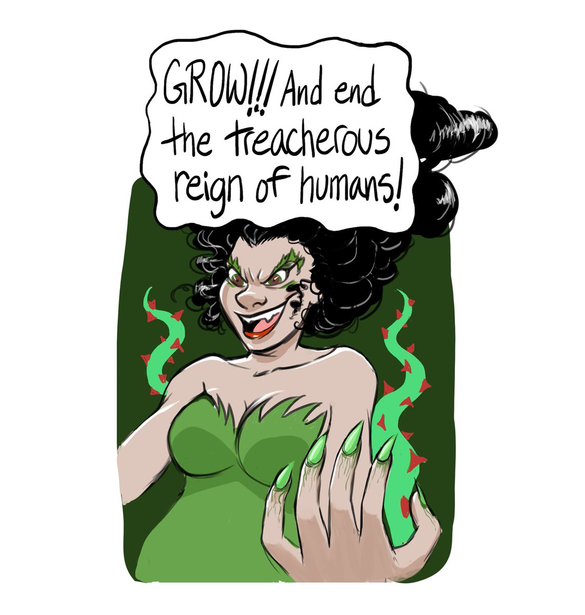 odddayscomic's tweet photo. We are all our the biggest, baddest villains in our own minds. #webcomic #comic #odd #odddays #drunkduck #gardening #photoshop https://t.co/KNivDH02m2 https://t.co/Ir7wqUEveK