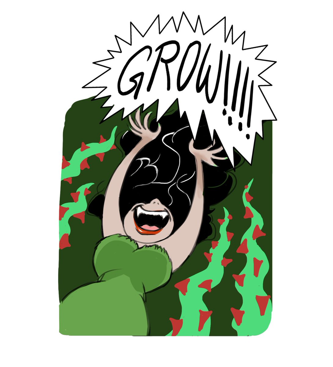 odddayscomic's tweet photo. We are all our the biggest, baddest villains in our own minds. #webcomic #comic #odd #odddays #drunkduck #gardening #photoshop https://t.co/KNivDH02m2 https://t.co/Ir7wqUEveK