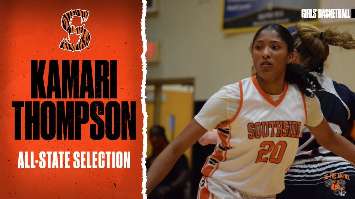 SHS_Athletics_'s tweet photo. Congratulations @On1yKamari for being selected to the AAA All-State Team!
#bethemodel
@AD_Freddy_ @SHSTigers2 @SouthsideWbb @CoachNance1 https://t.co/sCWERJ5w9r