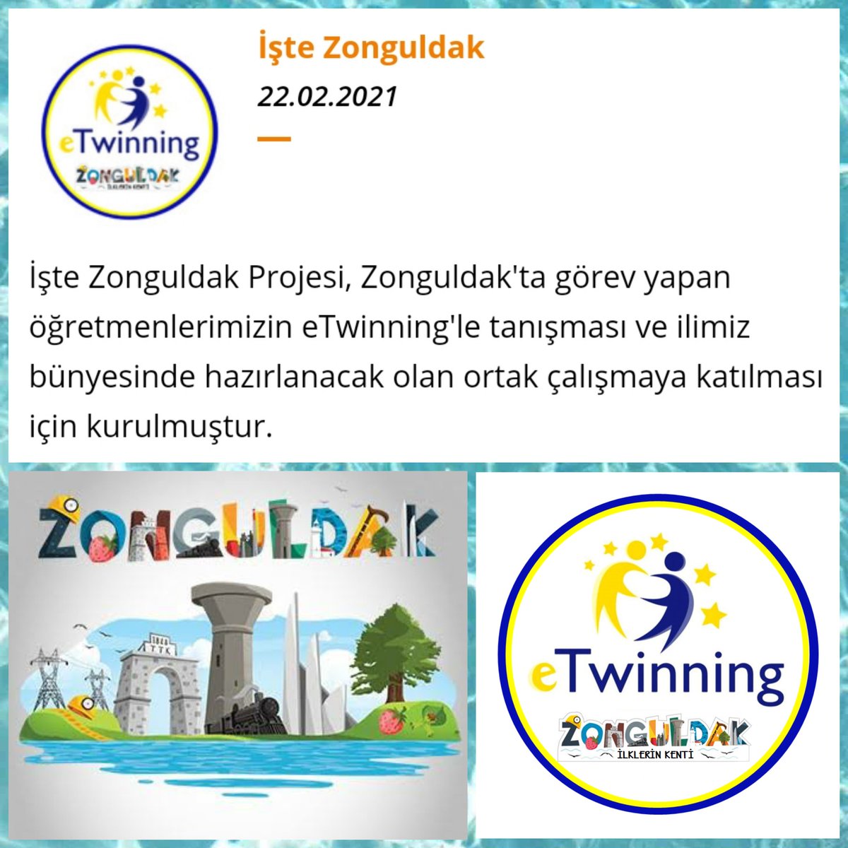 Zonguldak'ta her branştan öğretmenimizi biz 15 mentör öğretmen,"İşte Zonguldak" projesiyle biraraya getirip eTwinning yolculuklarında rehberlik edeceğiz. <a href="/tretwinning/">eTwinning Türkiye</a> <a href="/mfatihdoger/">Mehmet Fatih Döğer</a> <a href="/turangore/">Turan GÖRE</a> @il_milli <a href="/ali_tosun77/">Ali TOSUN</a> <a href="/fatiherdalylmz/">Erdal Yılmaz</a> <a href="/kartalayhan67/">AYHAN ALAGÖZ</a> <a href="/Mhtpz83/">Mehtap Öz</a> <a href="/etwzonguldak/">eTwinning Zonguldak</a>