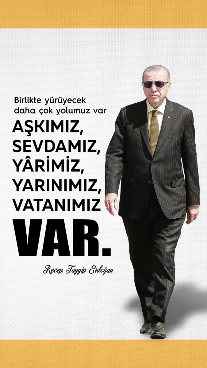 AKPartiMarmara3's tweet photo. Birlikte yürüyecek daha çok yolumuz var. Aşkımız, sevdamız, yârimiz, yarınımız, Vatanımız var...

Ömründe davan gibi uzun olsun Reis...

#İyikiDoğdunMilletinAdamı
#CumhurunReisi67Yaşında https://t.co/cn4JttZMfw
