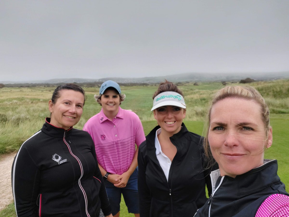 kim22mundy's tweet photo. Life was meant for good friends and great adventures.....missed golfing so much but missed golf giggles more! Wales...me and @Kitty8573 are coming for you!!! Filled with excitement at FINALLY booking @Royal_Porthcawl @AshburnhamGolf #wecantwait #bringongolf #isitmayyet 🥰⛳🙌💝 https://t.co/5LcQ97Gpi5