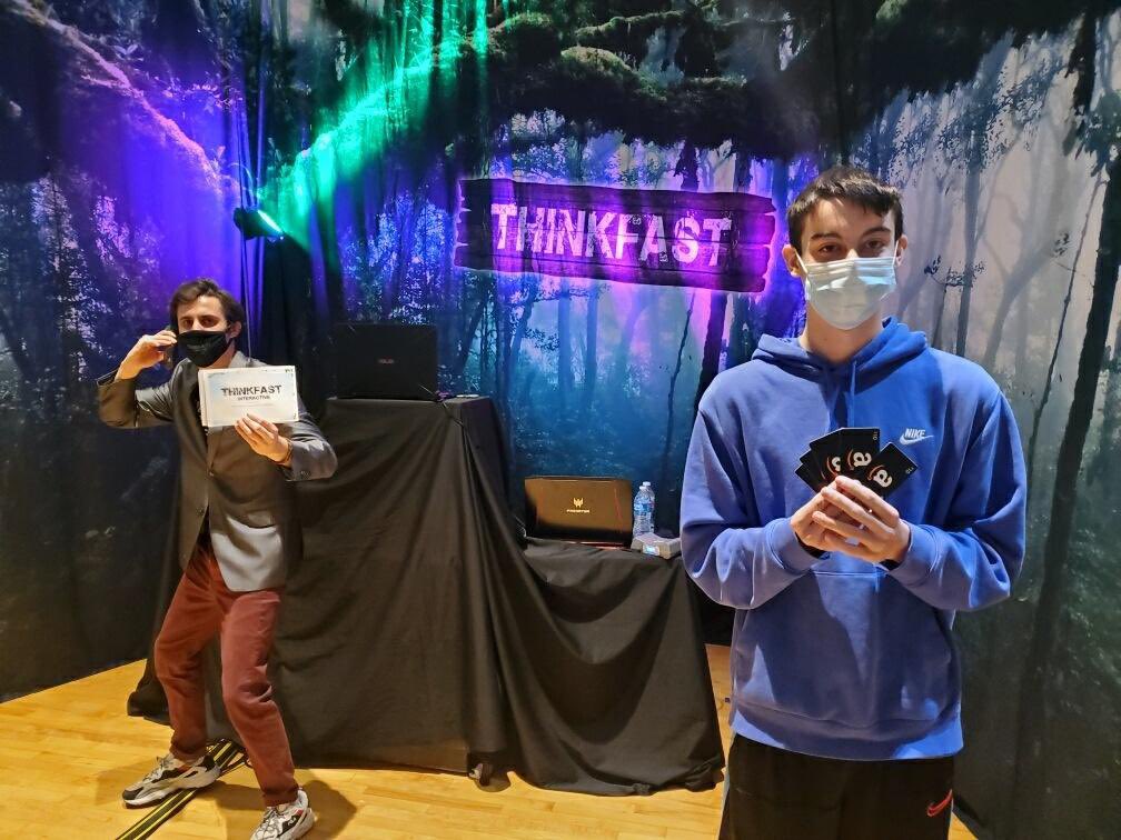 #SAFEKS #DCCCA partnering with #thinkfastinteractive for another year of #teendriversafety #learning #maskup #competition #experiential #everyoneengaged 
#safetyfirst Tim@ThinkFastInteractive.com 877-454-5655

Lyons High!