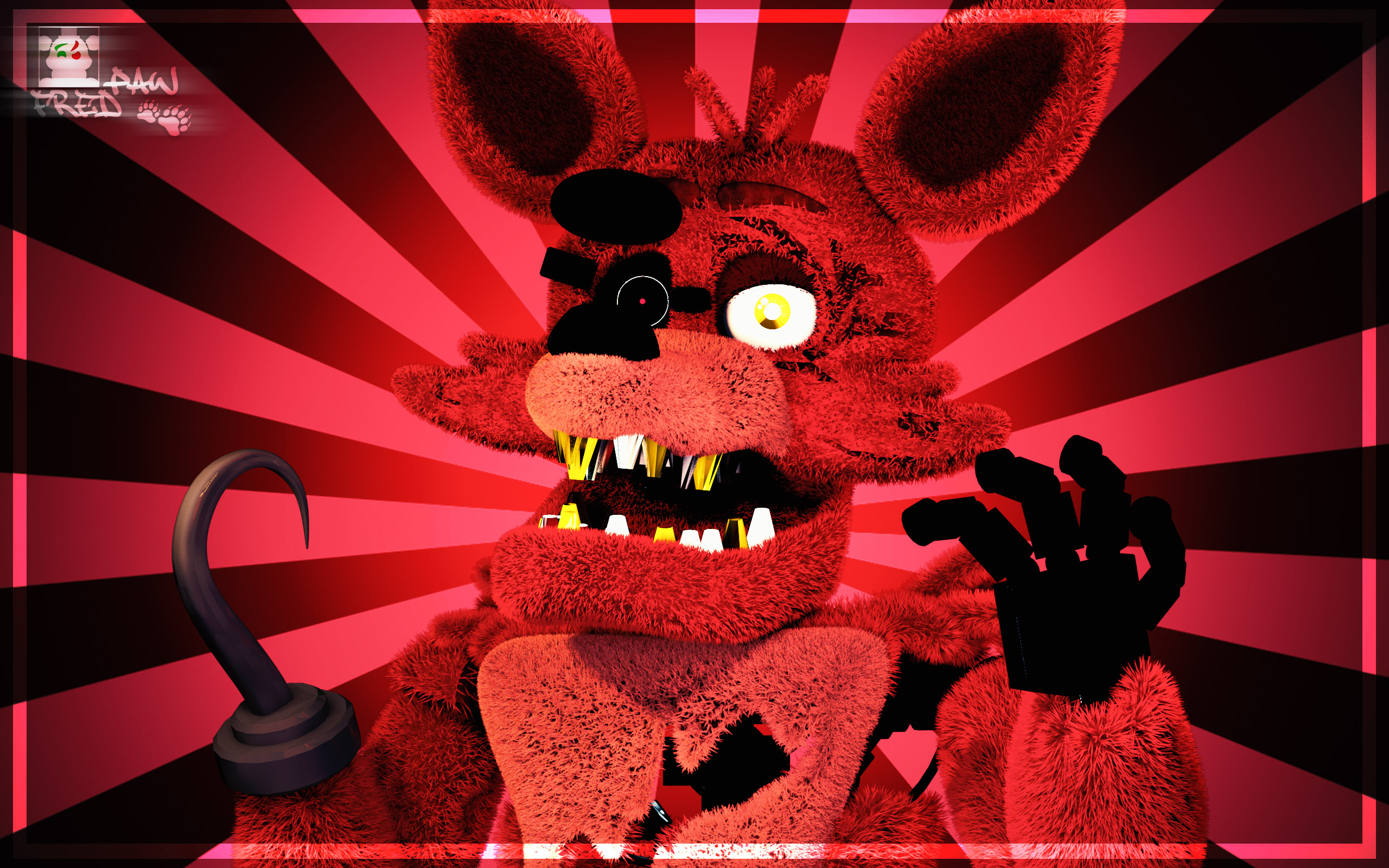 Foxy FNAF RynFox - Download Free 3D model by DillonXtrullier_21  (@DillonXtrullier_21) [84f2e04]