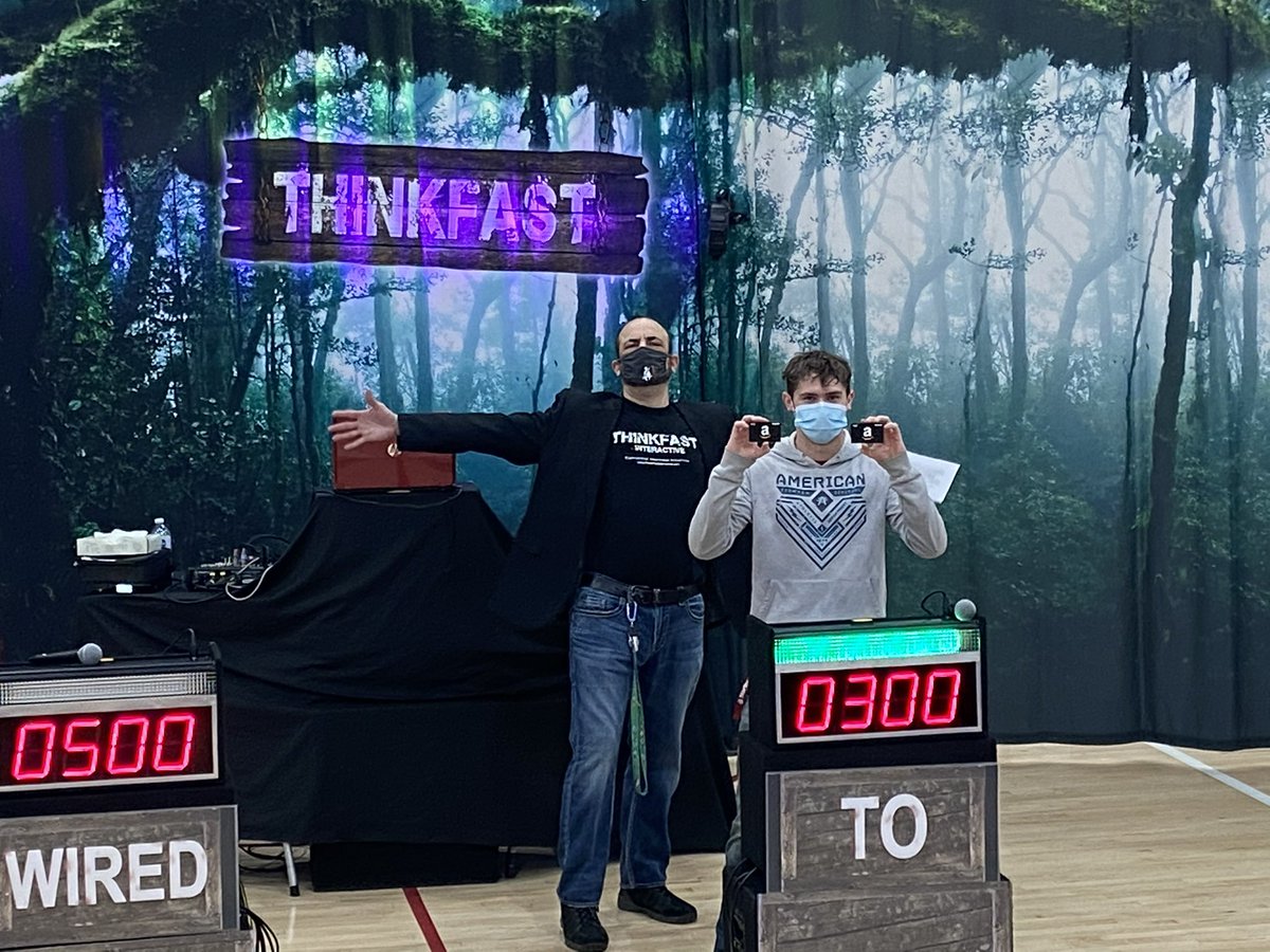 #SAFEKS #DCCCA partnering with #thinkfastinteractive for another year of #teendriversafety #learning #maskup #competition #experiential #everyoneengaged 
#safetyfirst Tim@ThinkFastInteractive.com 877-454-5655

@ Northeast HS