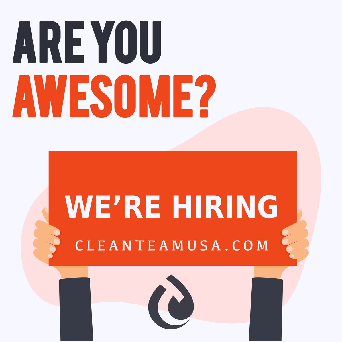 𝐍𝐨𝐰 𝐇𝐢𝐫𝐢𝐧𝐠!⁣⁣⁣
⁣⁣⁣⁣⁣⁣
⁣⁣⁣cleanteamusa.com/careers
⁣⁣⁣
#LoveLansing #LansingMichigan #Michigan #NowHiring #MichiganJobs #MichiganWorks #MidMichiganJobs #LansingMichiganJobs #EatonRapids #Fowlerville #Cleaning #CleaningJobs #Janitor #JanitorialJobs