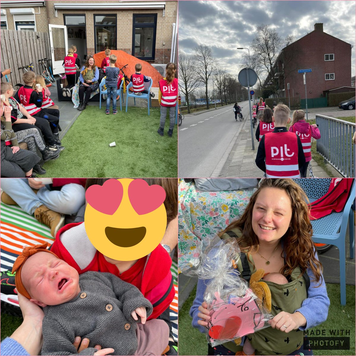 IKCDeMeander's tweet photo. Wat een heerlijke dag op de noodopvang. Eerst lekker steppen en daarna op kraamvisite bij kleine Emma. https://t.co/mzLZ5H1xVL