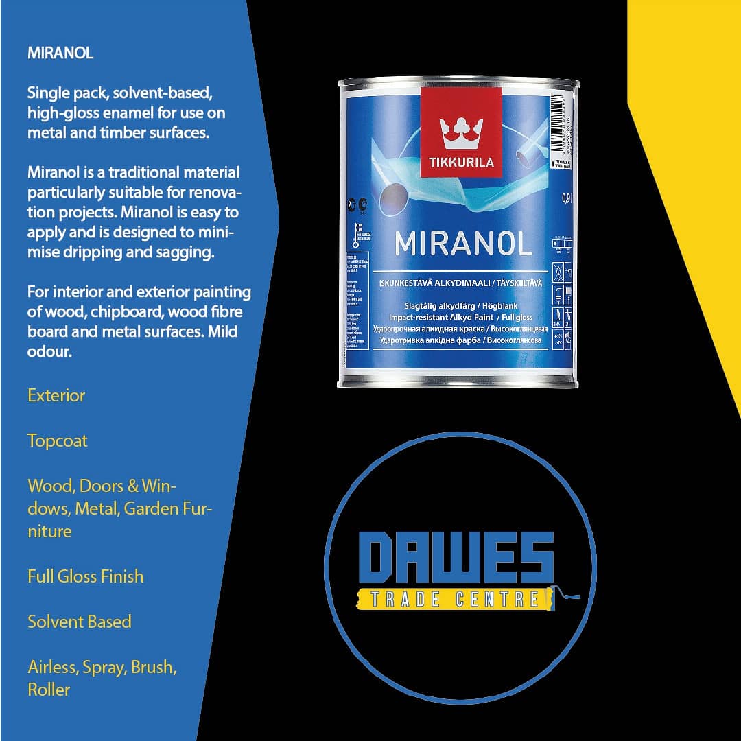 Miranol...A solvent gloss with an amazing sheen level!
.
.
.
wanna check yourself out whileyour glossing? Well miranol is for you! a solvent based product which gives a durable exterior gloss finish!