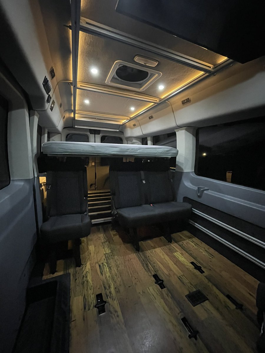 VanLifeKC's tweet photo. #VanLifeKC has our newest addition to the fleet with #DarthVander from @vandoitco. He is mean on the outside and cozy on the inside. Are you ready to #chooseyourownadventure? Then reach out today! We have some special discounts on our website &amp; remember #campingissocialdistancing https://t.co/ZojpHPMpQN
