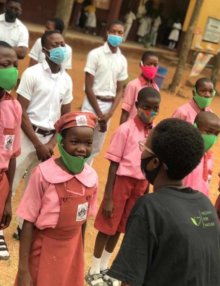 mol_yn's tweet image. Best Birthday !
I enjoyed every bit of #Communitrees. 
Highlights was listening to these kids name their trees. I am optimistic they will nurture their babies ❤️💚☘️🍀🌵🌴🌳🌱🌿.
@SustyVibes  #Communitrees #ClimateAction #NigeriaForNature