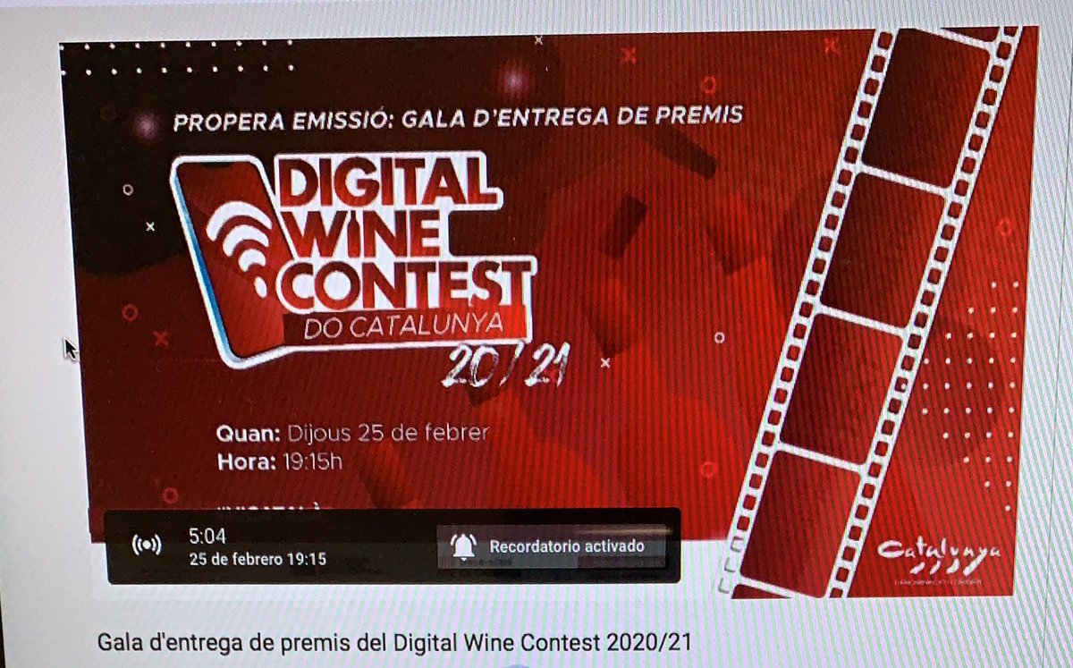 TempsdeVi's tweet image. Seguint el Digital Wine Contest de la @DOCatalunya #vicatalà #catalunya #wine #digitalwinecontest