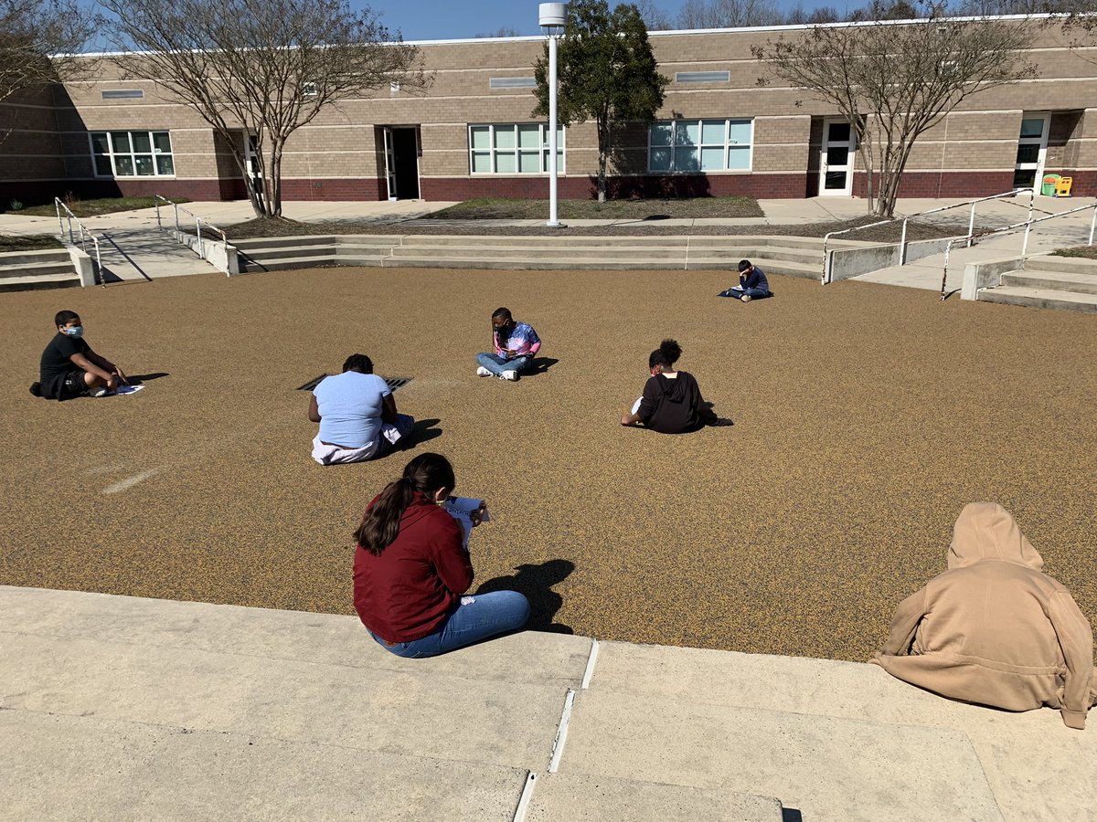 It is too nice outside to be inside! ☀️