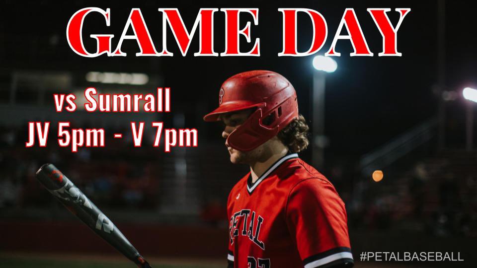 Game Day!! #PetalBaseball #RoadToTrustmark