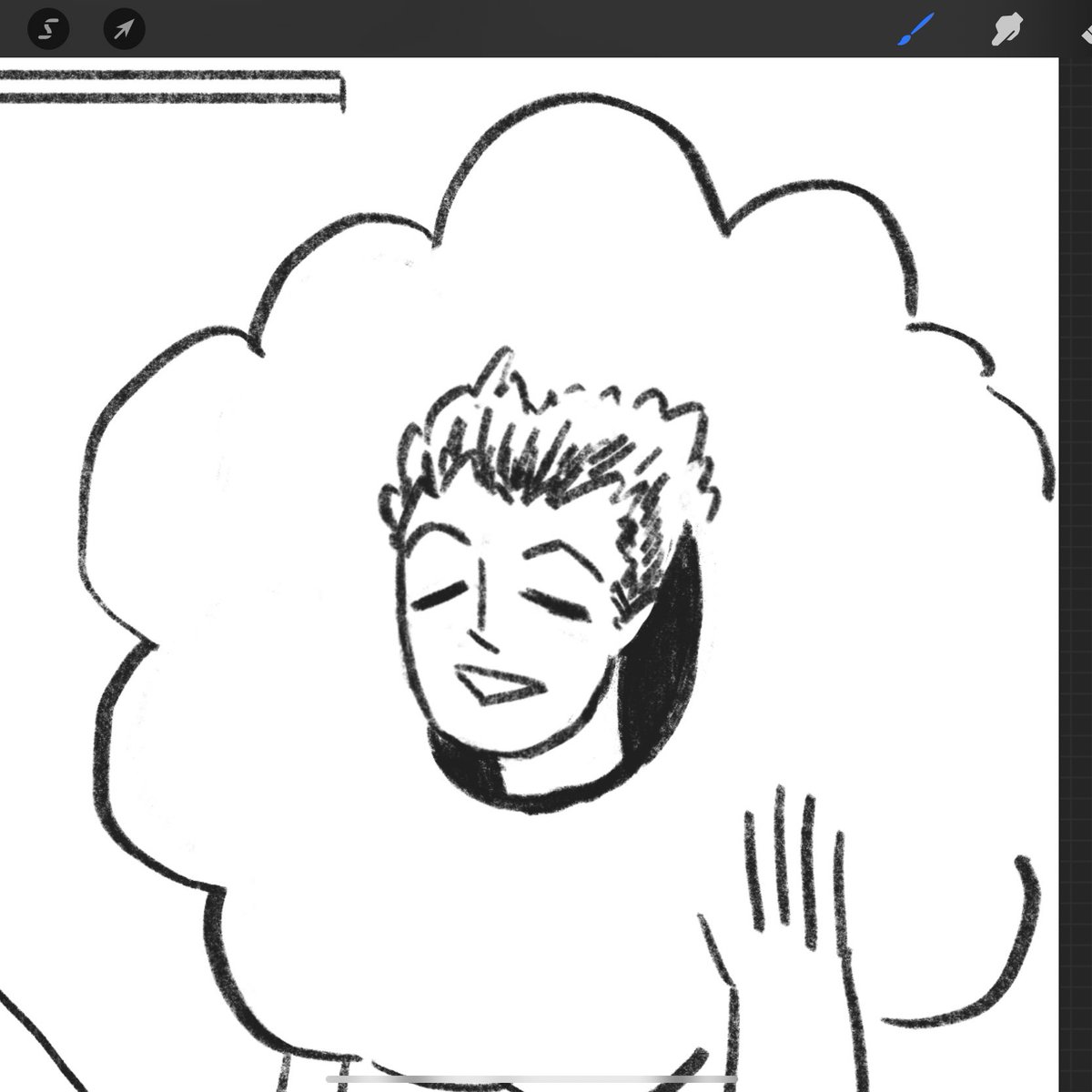 wip wednesday only it's not wednesday and I feel like bokuto in the last 2 