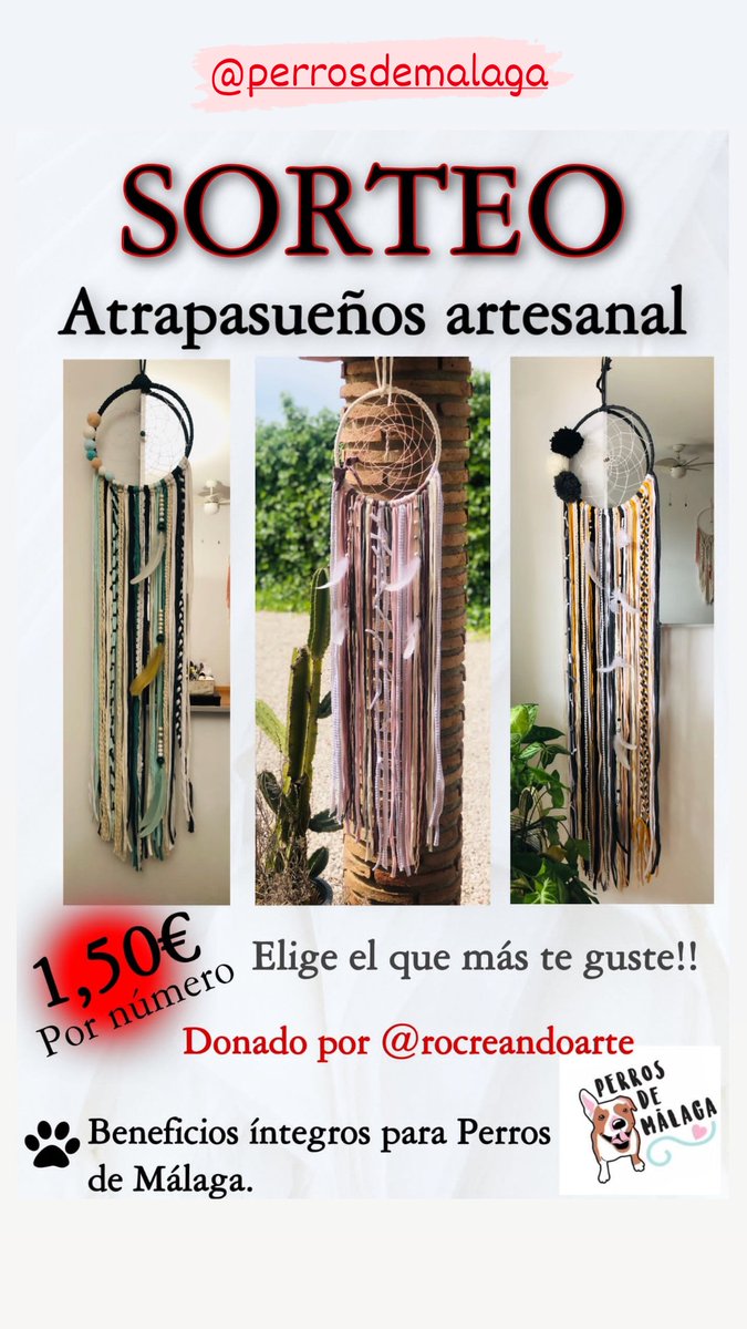 LoreetoRios's tweet photo. Por fi me ayudáis a vender números para este sorteo? 
Todo lo recaudado es para pagar facturas veterinarias  de @perrosdemalaga https://t.co/Lvl8cRnq4G
