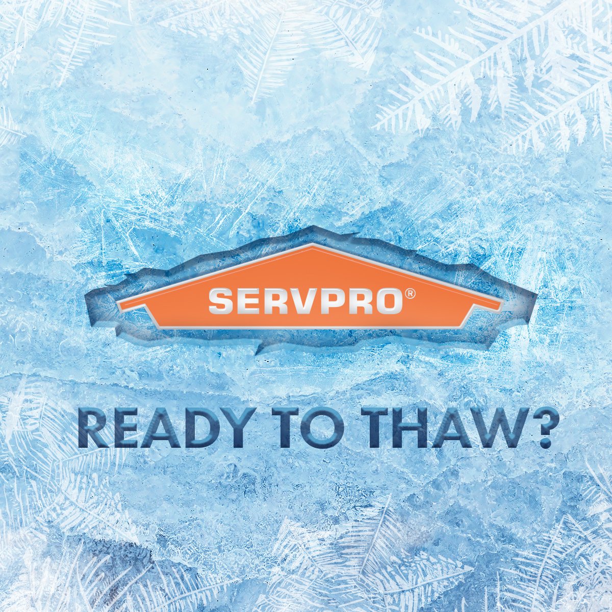 The thawing of snow and ice in spring can be a concern for water damage. Protect your home by:
- Ensuring drains take water away from property
- Check grading around home to ensure water is directed away
- Check that your sump pump is working if your area is prone to floods