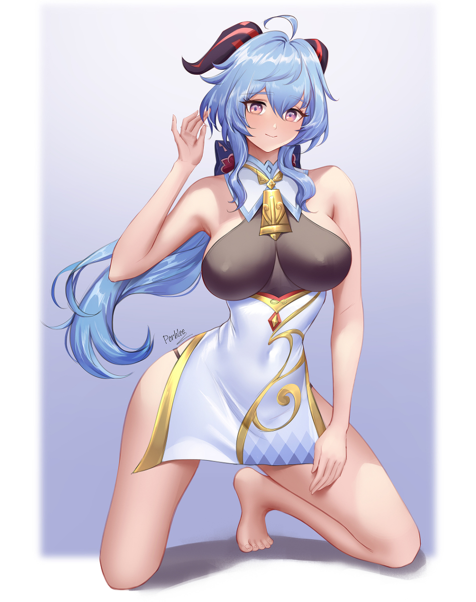 Porblee Ganyu Sfw Genshin Impact Anime Illustration Fanart Genshinimpact Genshin Ganyu Game T Co Yol3k1h31v