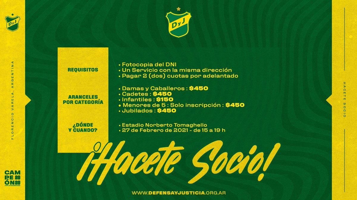 ClubDefensayJus's tweet photo. #DefensaSolidario
Se suma a la Campaña Humanitaria de ayuda a  Pueblos Originarios
Te esperamos en el Tito Tomaghello el sábado 27/02 de 13 a 19 horas.
Además vamos a estar con la oficina de socios. 
¡Acerca tu donación y hacete socio del Defe! https://t.co/DRimOVKR4g