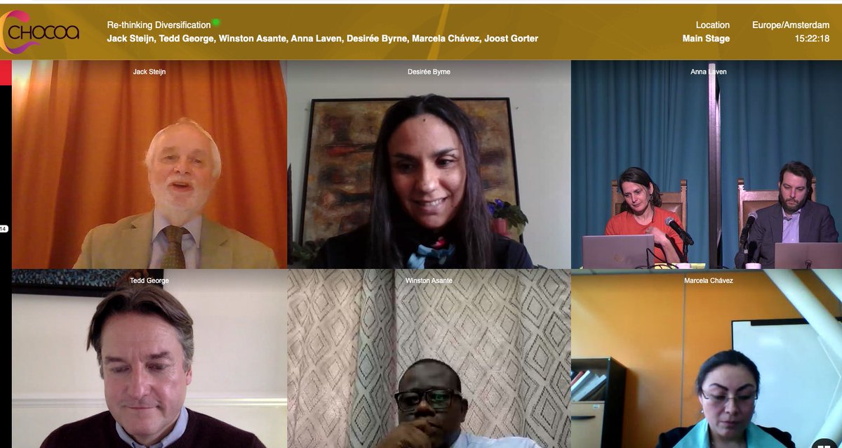 confectionprod's tweet photo. Chocoa's latest session addresses a need for agricultural diversity in the cocoa sector. Event co-founder Jack Steijn says NGO's and companies have a role to play in advising farmers on additional cash crops @Chocoa_nl  @jacksteijn #Chocoa2021 #diversification #cocoa #farming https://t.co/KFJqDuNk4O