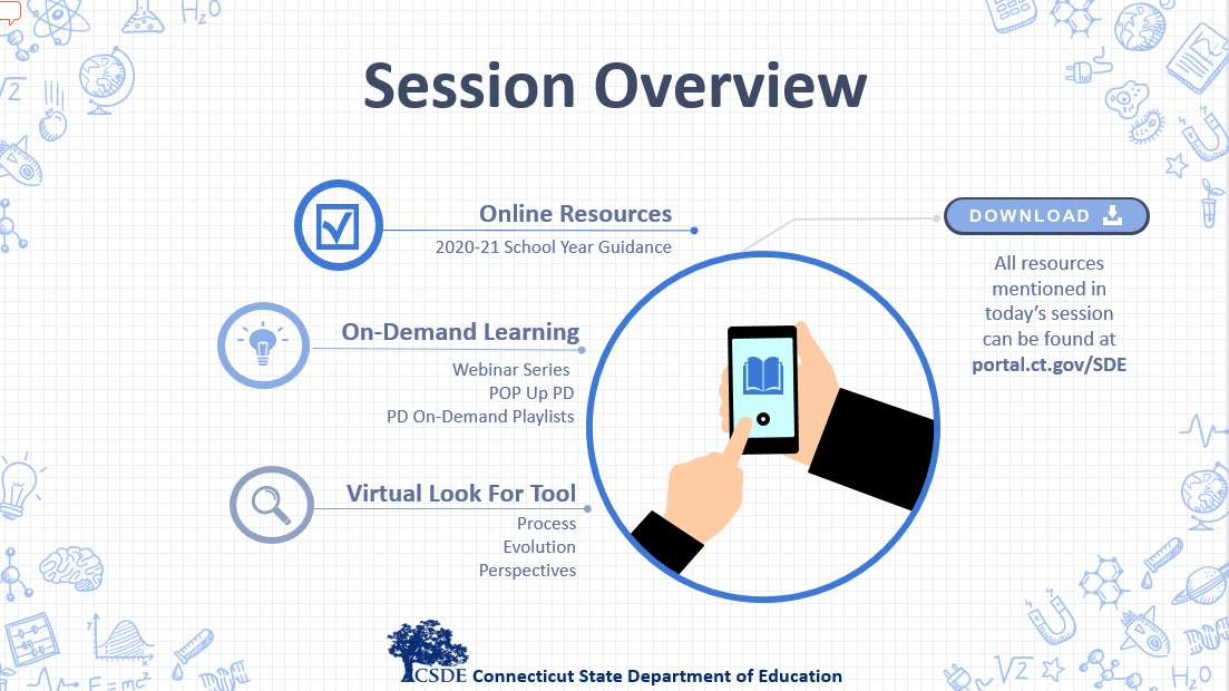 EducateCT's tweet photo. THX @CCSSO, @Hartford_Public @KiaundraSmith & #CTCommissionersNetwork partners for joining us to explore CSDE's ecosystem of support available to CT districts & strategies to advance school improvement processes virtually. Resources: https://t.co/KJziZM4vrT. #hphs #StatesLeading https://t.co/M1wviwjfdO