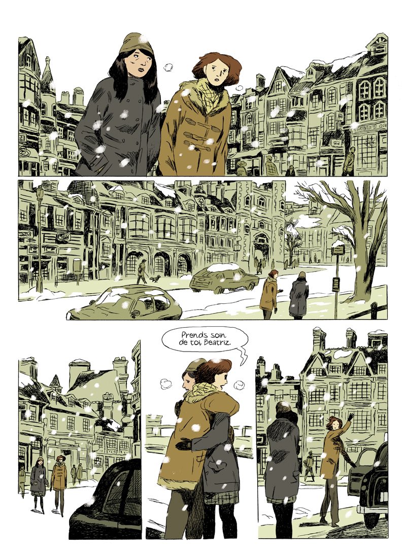 Pages from [Vaincus mais Vivants], a comicbook I made in 2015 (story by Max Leroy) (1/2) 