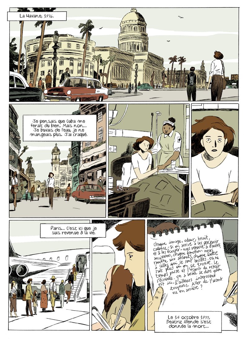 Pages from [Vaincus mais Vivants], a comicbook I made in 2015 (story by Max Leroy) (1/2) 