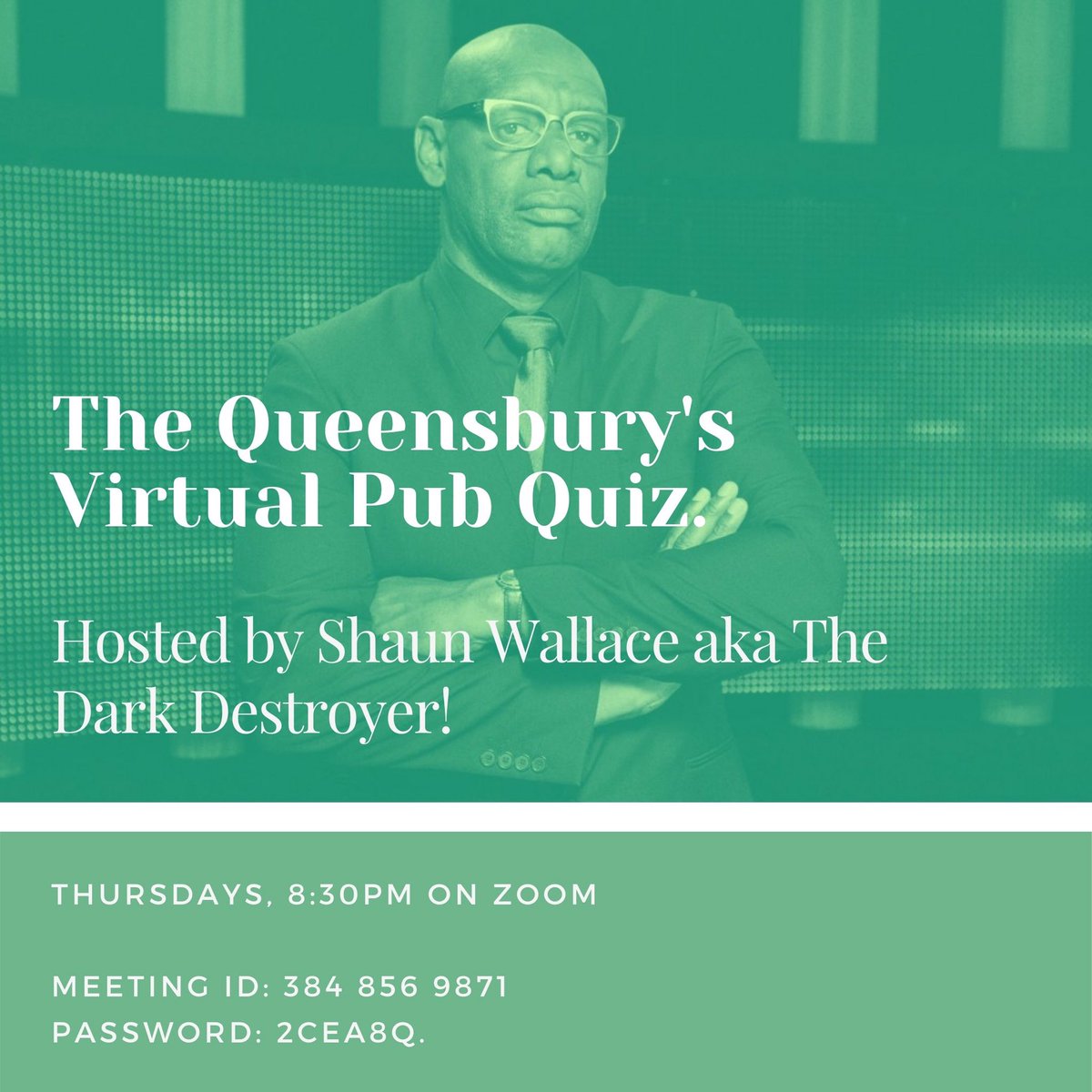 We're keeping lockdown alive by staying connected throughout the long months. Week after week <a href="/TheShaunWallace/">Shaun Wallace - The Dark Destroyer - the Chase</a> aka The Dark Destroyer delivers a range of general knowledge questions almost as though you’re on The Chase and there’s always room for sharp minds to join the challenge
